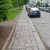 Sett pavement at Sepnkatu