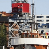 The port ice breaker S/S Turso with the Hietalahti dockyard in the background