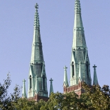 The towers of St. John's church