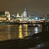 St Paul's cathedral and Blackfrias bridge