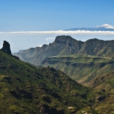 Teide with a rock formation