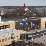 Klippan island and the Olympic terminal