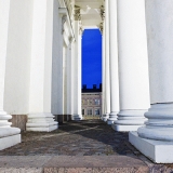 Alley of columns