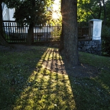 Rays of a sunset