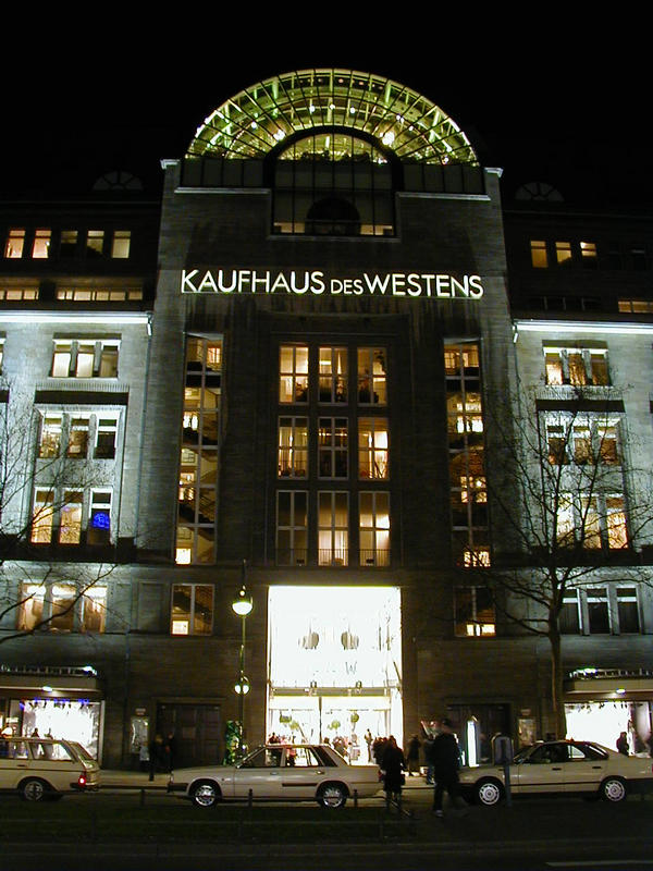 The department store Kaufhaus des Westens in Berlin