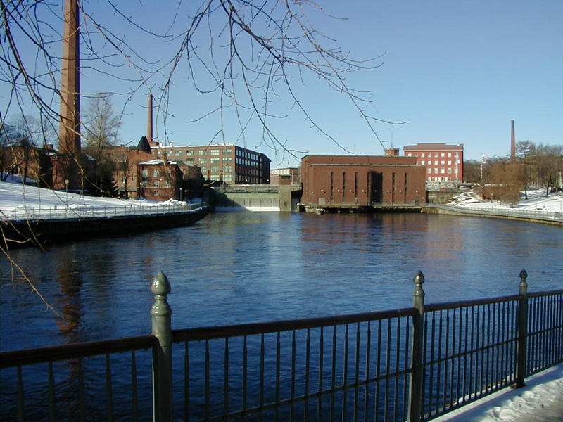 Tammerkoski in winter