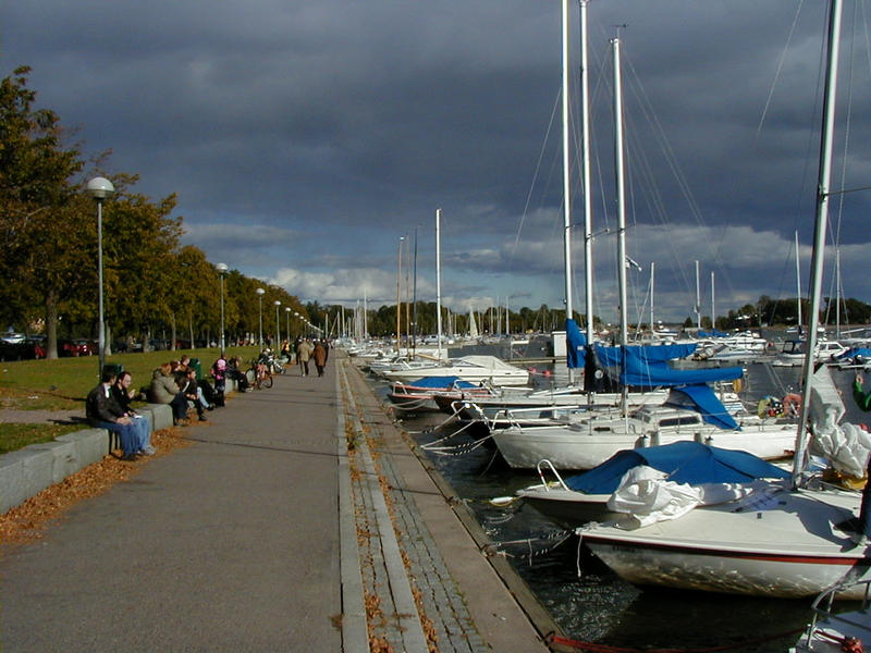 The Merisatama port