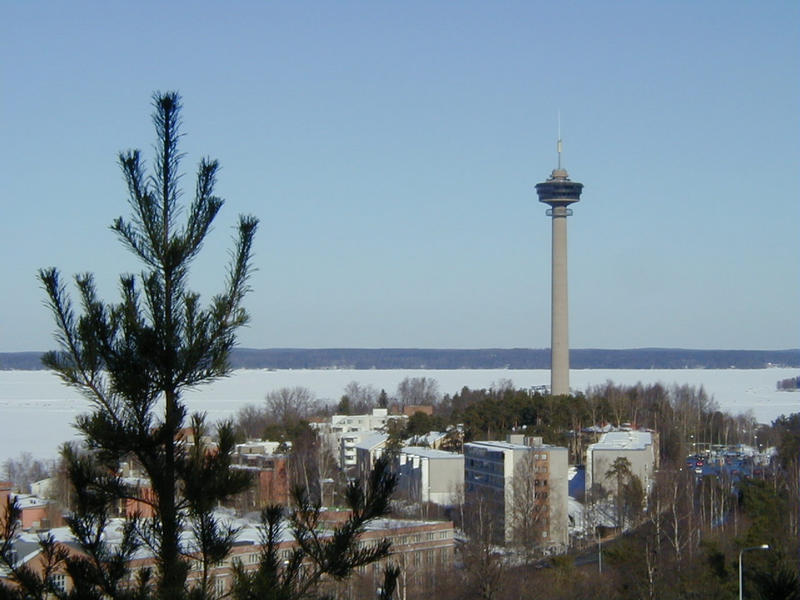 A view from Pispalanharju to Srknniemi