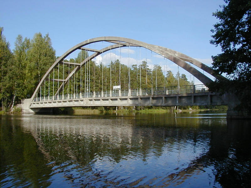 The Savukoski bridge