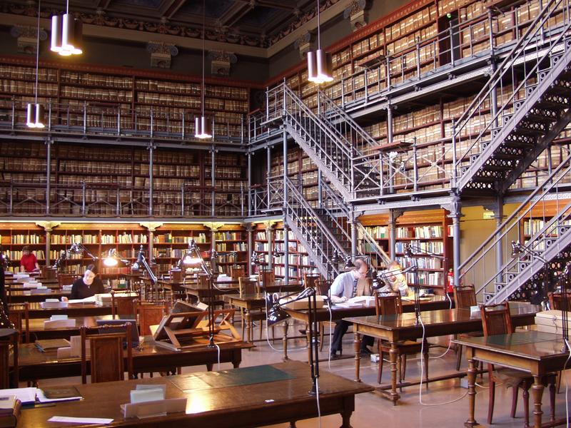 The old hall at the National Archives