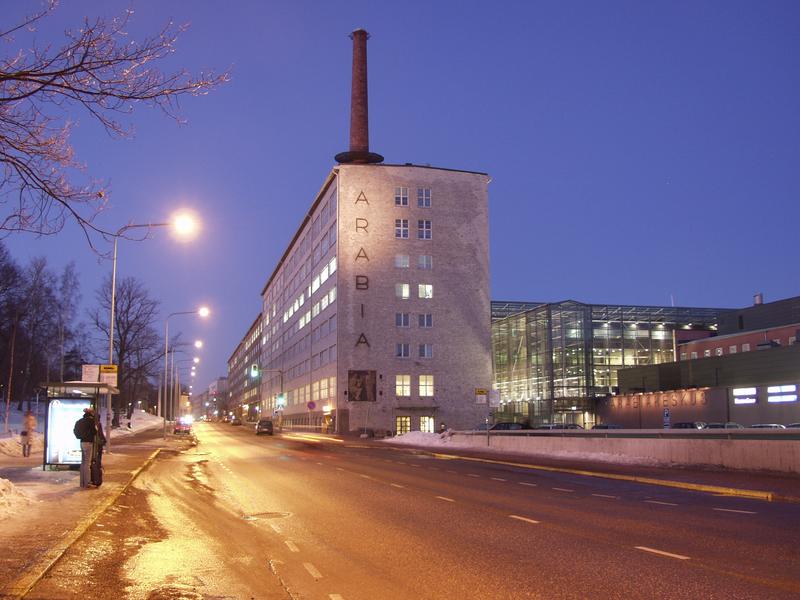 Old Arabia factory at Arabianranta