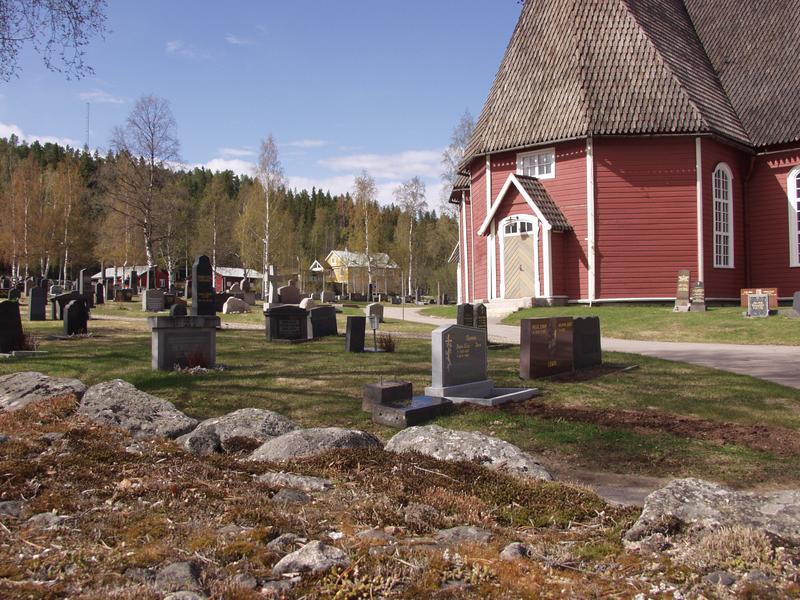 vertornen kirkko ja hautausmaa