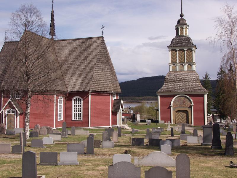 The vertorne church and cemetery