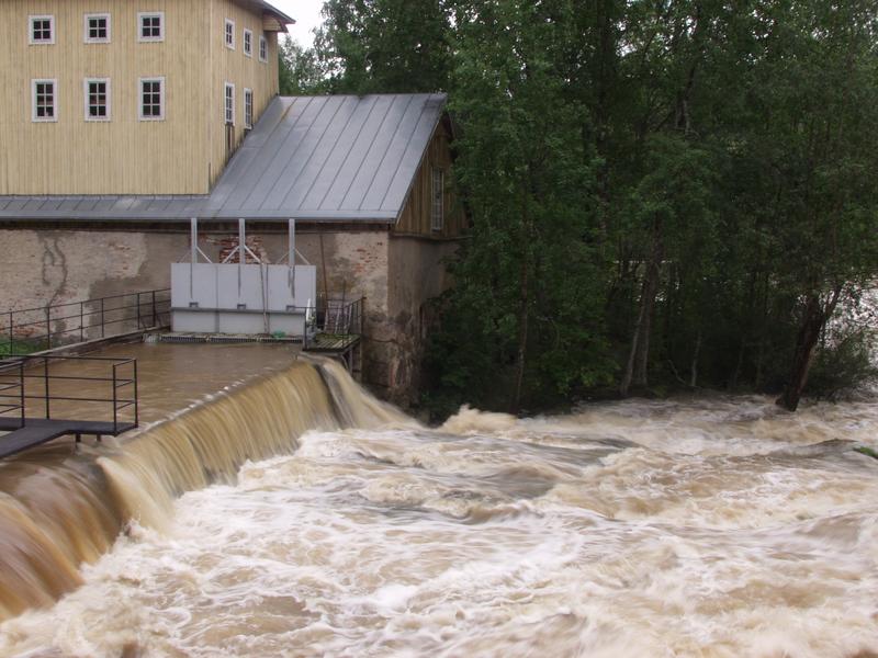 Rapids at Sjundby mill