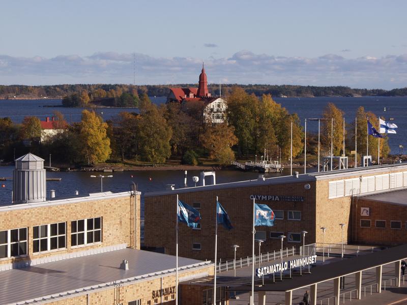 Klippan, Satamatalo ja Olympiaterminaali