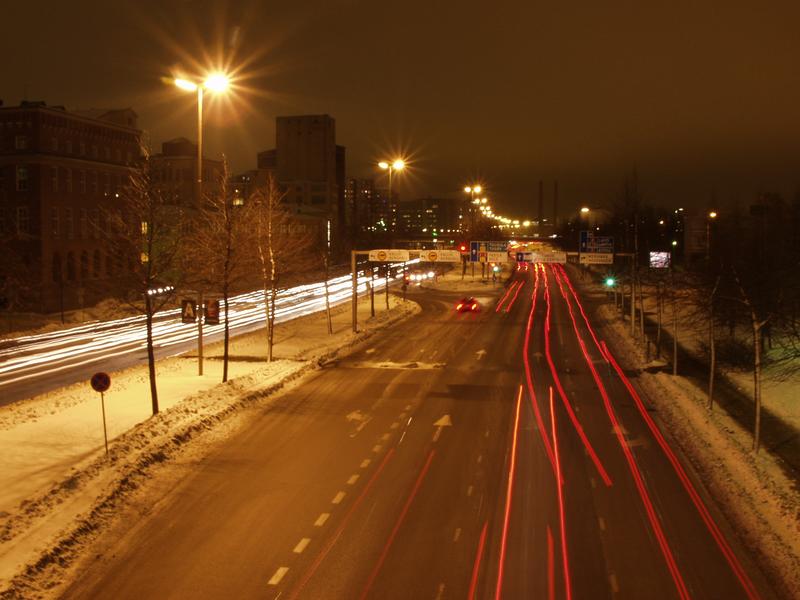 Traffic on the Srnisten rantatie