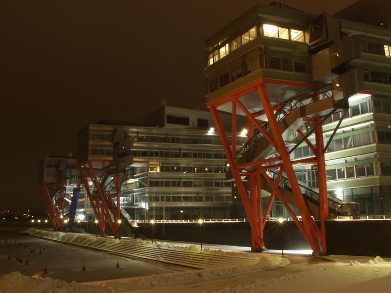 The High Tech Center at Ruoholahti viewed from the seaside