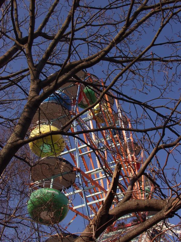 Helsinki ferris wheel at Linnanmki amusement park
