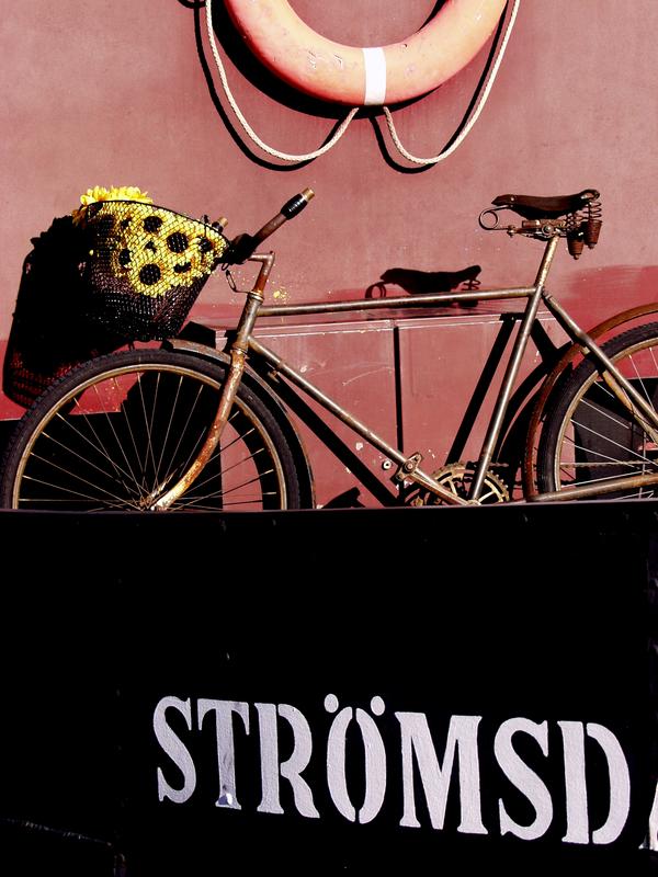 A bicycle onboard Strmsdalen