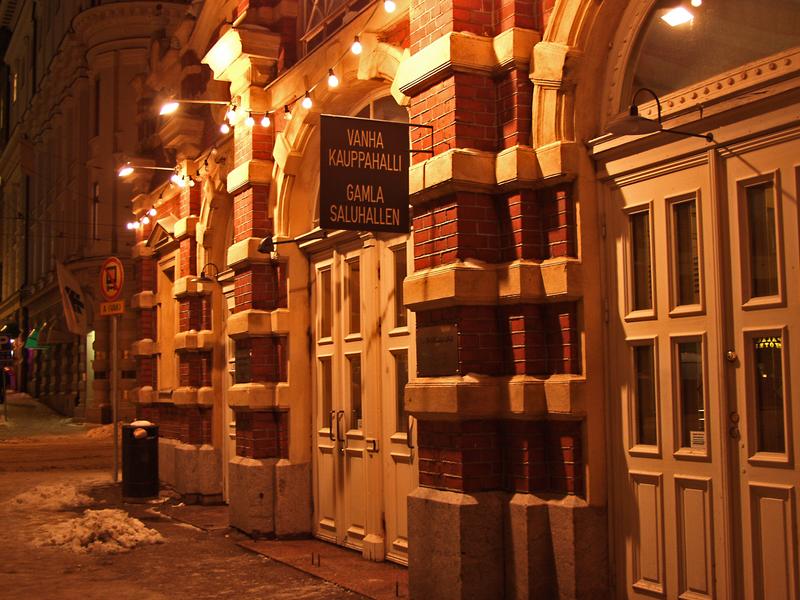 Entrance to the old covered market