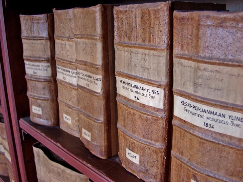 Old church books at the National archives