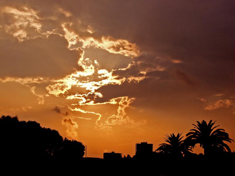 Sky breaks