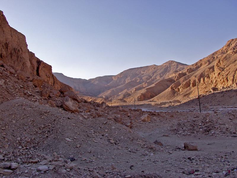 The Valley of the Queens next to the Valley of the Kings