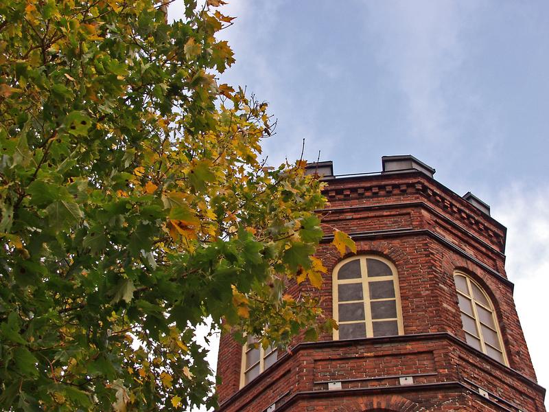 The tower at Sinebrychoff park in autumn