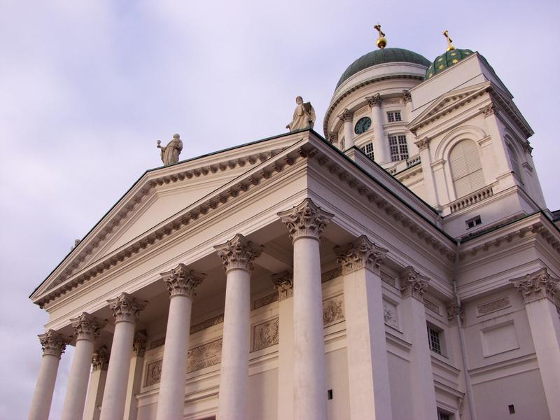 The cathedral's facade