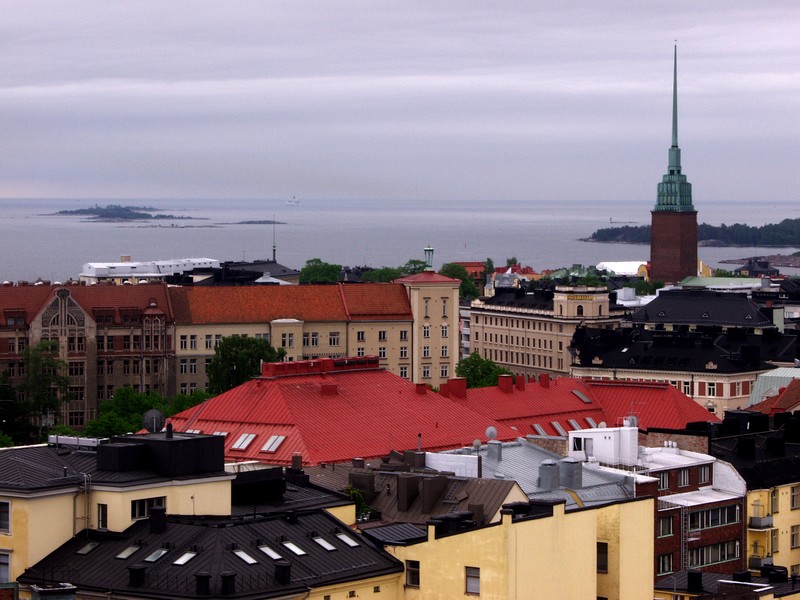 Nkym Erottajan paloaseman tornista eteln