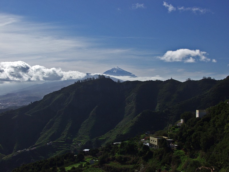 Teide seen from the Anaga peninsula