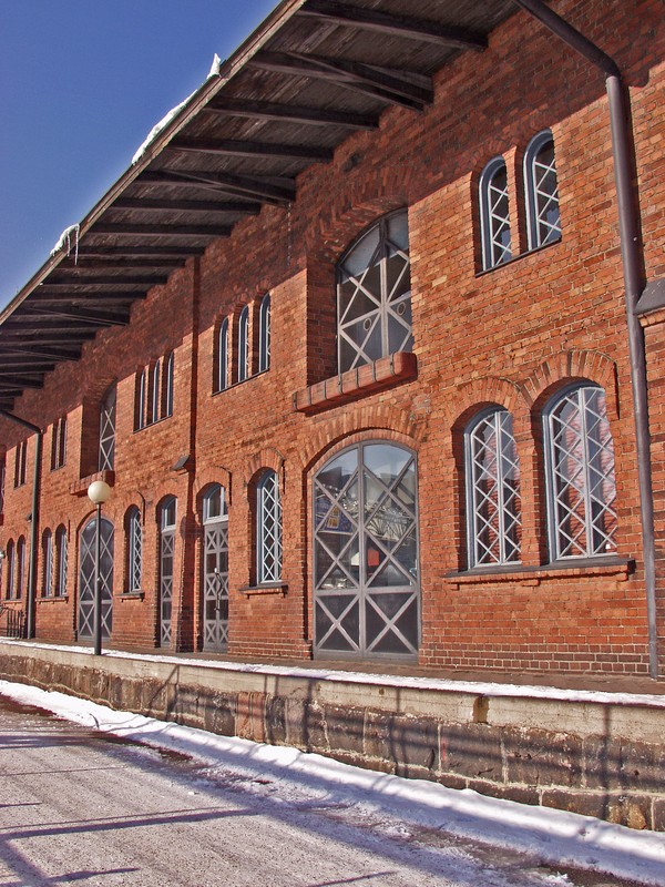 Old brick warehouse
