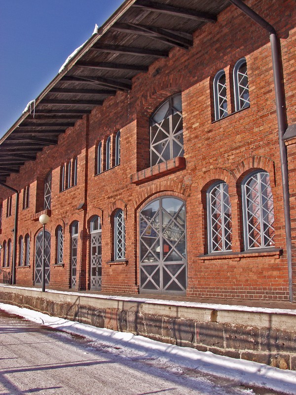 Old brick warehouse