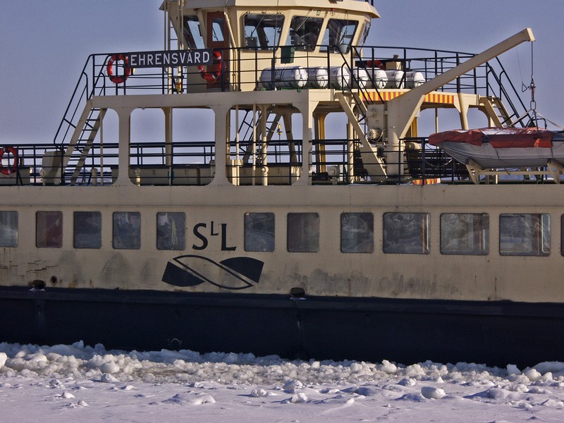 M/s Ehrensvrd, service ferry to Suomenlinna