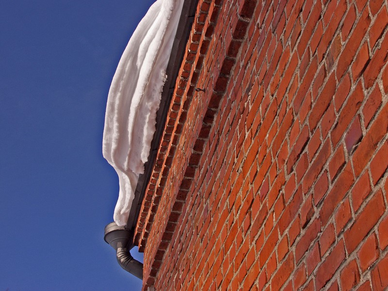 Snow on the roof