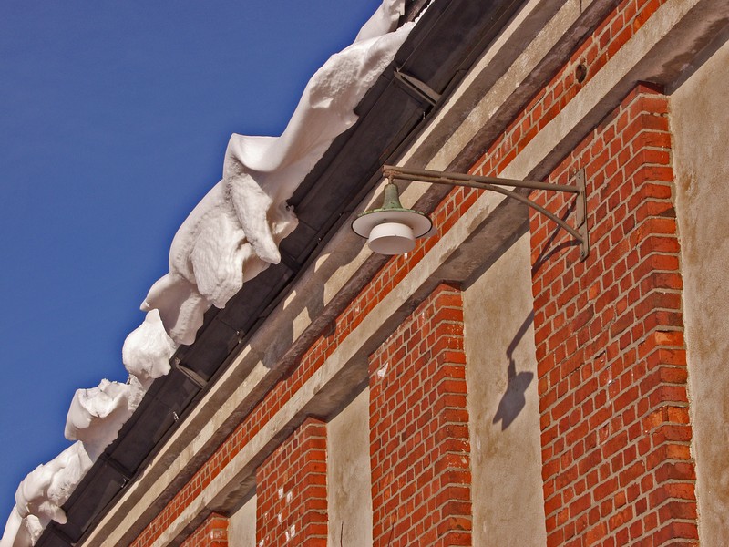 Snow on the roof