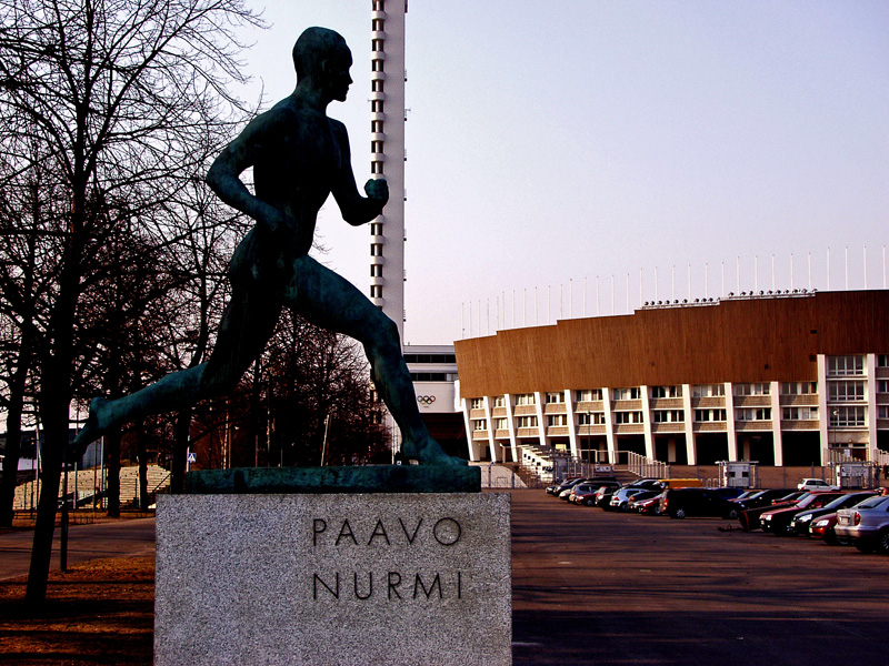 Statue of Paavo Nurmi