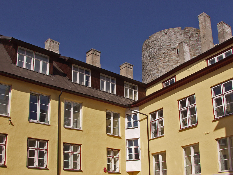 Inner yard in the old city