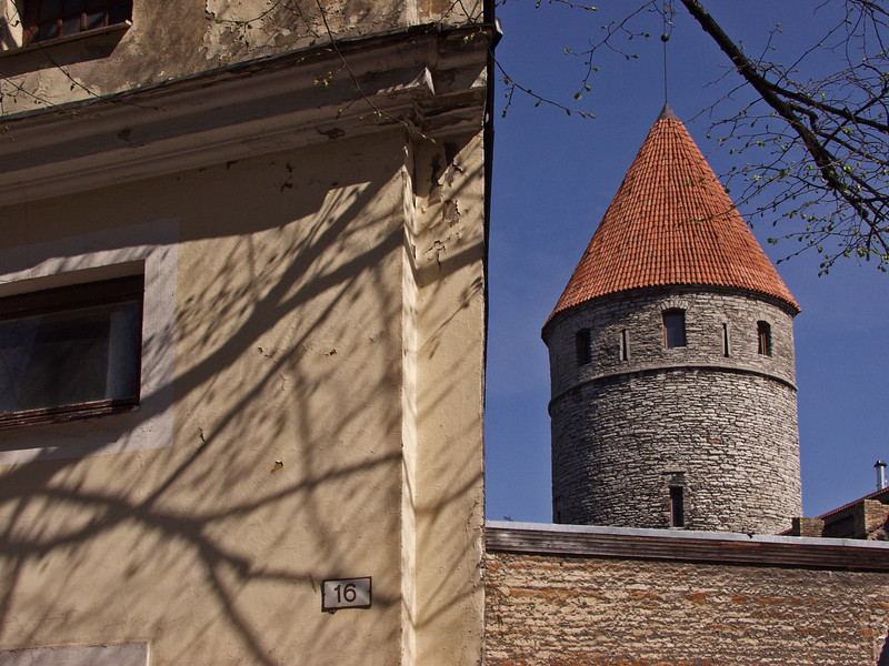 A tower in the old city wall