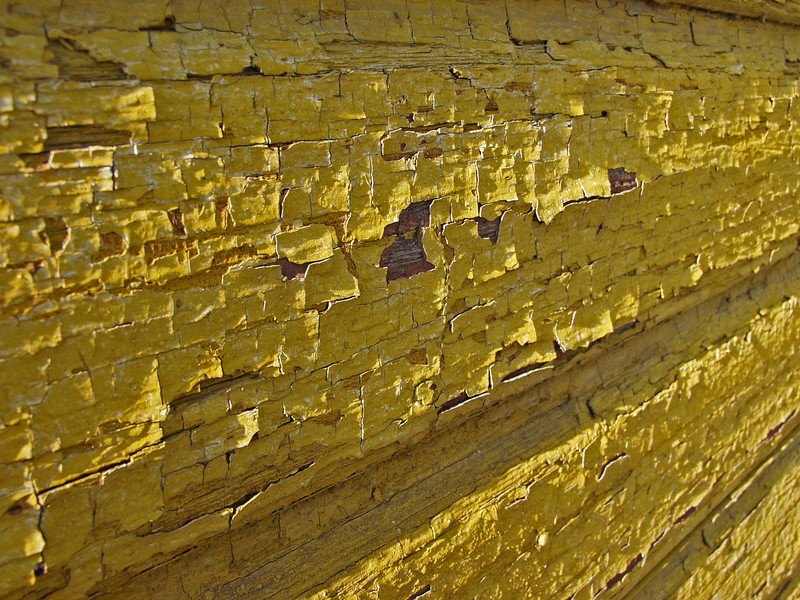 A wooden wall