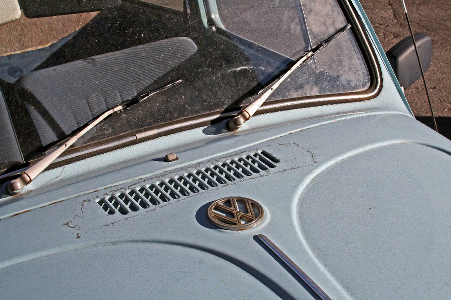 Hood of a Volkswagen 