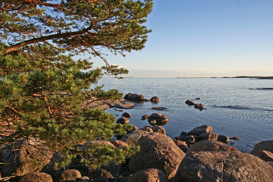 A view to the open sea