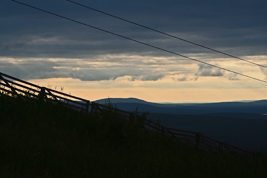 The slope of Pieni pyhtunturi mountain