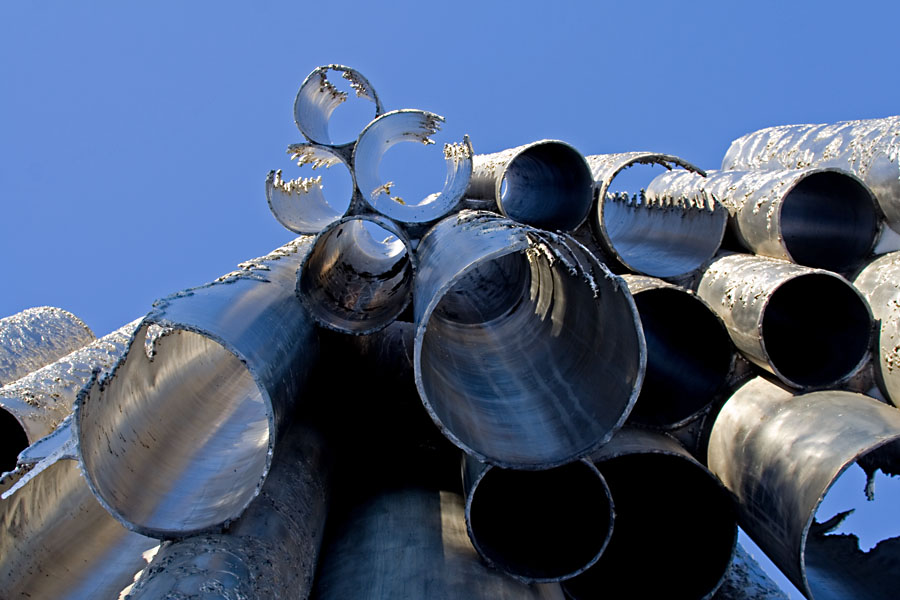 Pipes of the Sibelius monument