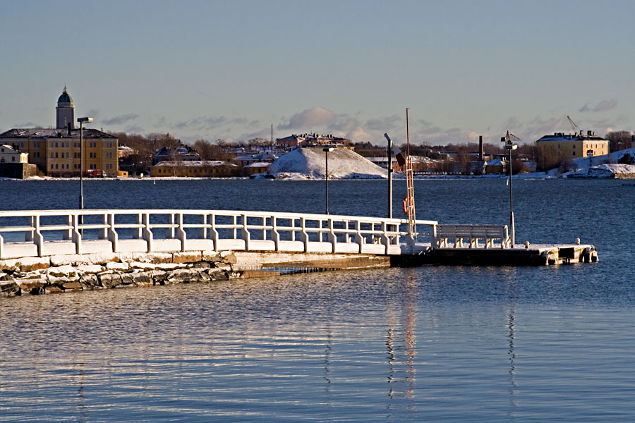 Kaivopuistonlaituri ja Suomenlinna
