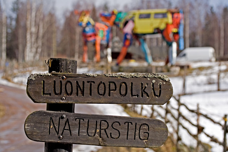 Peltilehmi luontopolun varrella