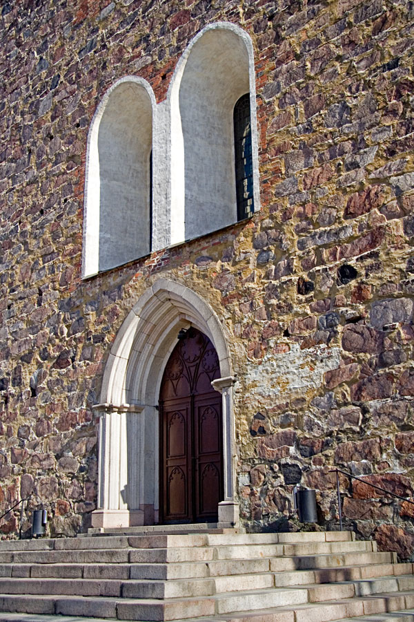 Entrance of Turku cathedral