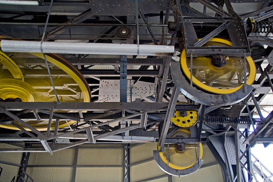 Wheels reeling cables