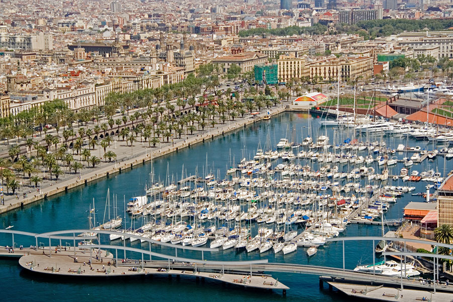 Barcelona port