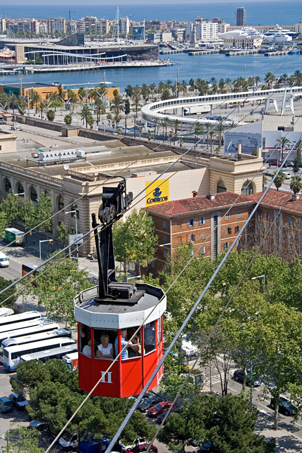 Cable car carriage